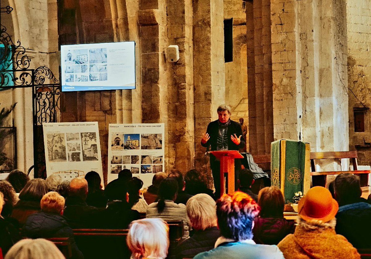 Une belle matinée aux côtés des amoureux du patrimoine manosquin afin de présenter la prochaine restauration de l'église Saint-Sauveur. 

Des travaux qui se se dérouleront en 4 tranches de 2026 à 2028 pour sublimer la mémoire historique de la <a href="/VilledeManosque/">Ville de Manosque</a>.
