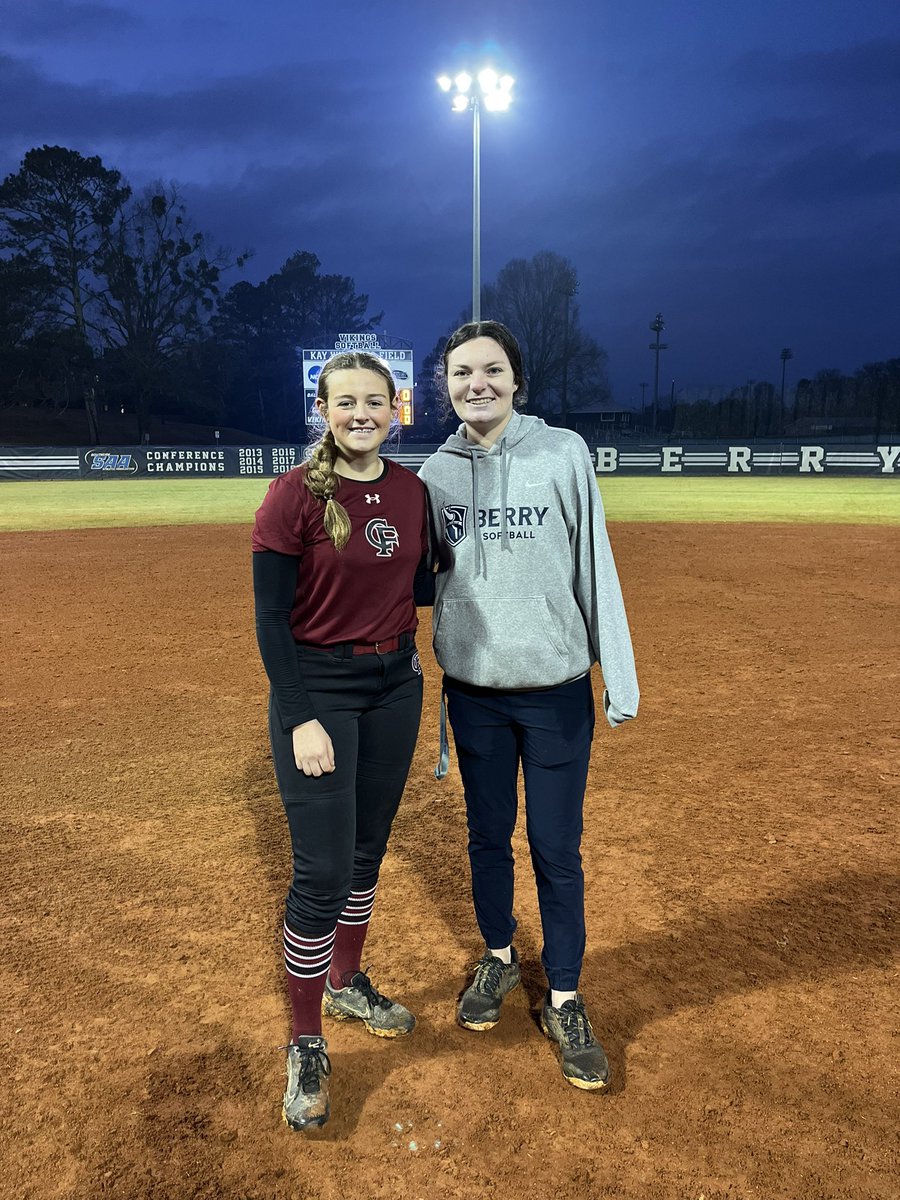 Paityn Weldon π₯π₯ (@paitynw2028) on Twitter photo Had a great day Saturday at Berry College for softball camp! They have a beautiful campus and they hosted a great camp. Thank you to the coaches and team for all the feedback!
#pweldo <a href="/coachmere_16/">Meredith Mills</a> <a href="/rebeccamurray_/">Rebecca Murray</a> <a href="/BerrySoftball/">Berry Softball</a> Had a great day Saturday at Berry College for softball camp! They have a beautiful campus and they hosted a great camp. Thank you to the coaches and team for all the feedback!
#pweldo <a href="/coachmere_16/">Meredith Mills</a> <a href="/rebeccamurray_/">Rebecca Murray</a> <a href="/BerrySoftball/">Berry Softball</a>