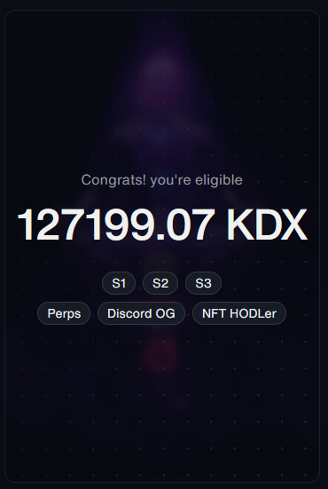 MrBreadSmith's tweet photo. Thank you @KriyaDEX for biggest airdrop of my life. 🤩

For over 300k $KDX allocation, worth around 230k$ right now. 

Max locking these $KDX for 90 days to support the team, who has been working 24/7 in past day for smooth launch. 🍞

#Sui DeFi is happening, #Kriya is happening https://t.co/H26fOU1Q2u