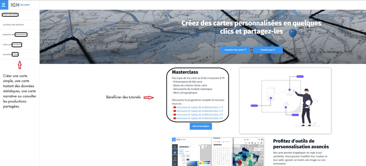 L'outil Ma Carte de l'#IGN - Entretien avec Jean-Marc Viglino qui nous présente les spécificités de cet outil remarquable #cartographie cartolycee.net/spip.php?artic…
