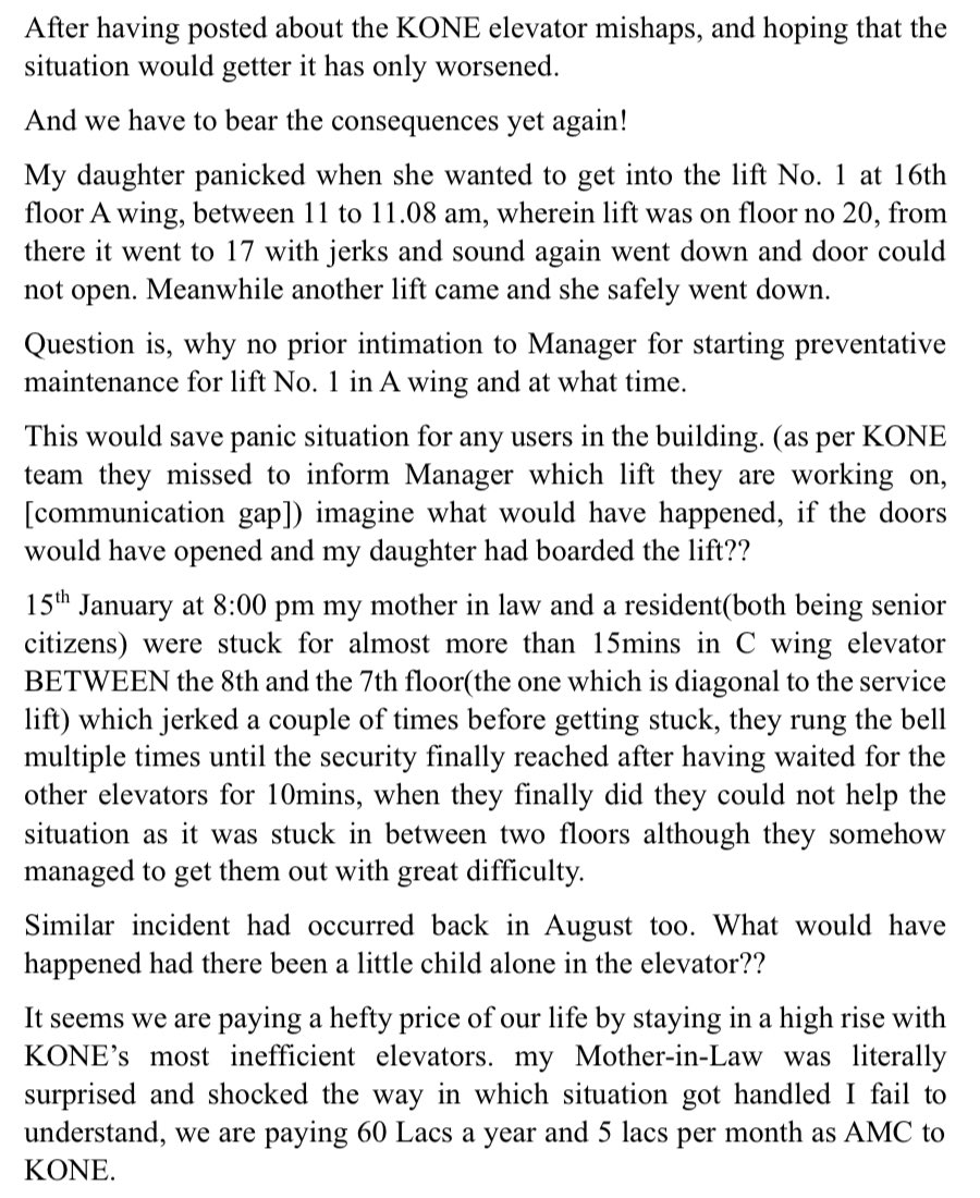 dharmesh_s_t's tweet image. @KONECorporation @KONEIndia @jagograhakjago @cepwdmumbai @mahapwdofficial @VasantBhanusha1 
#servicetohumanity #worst #elevatorissues #risk #dangerous