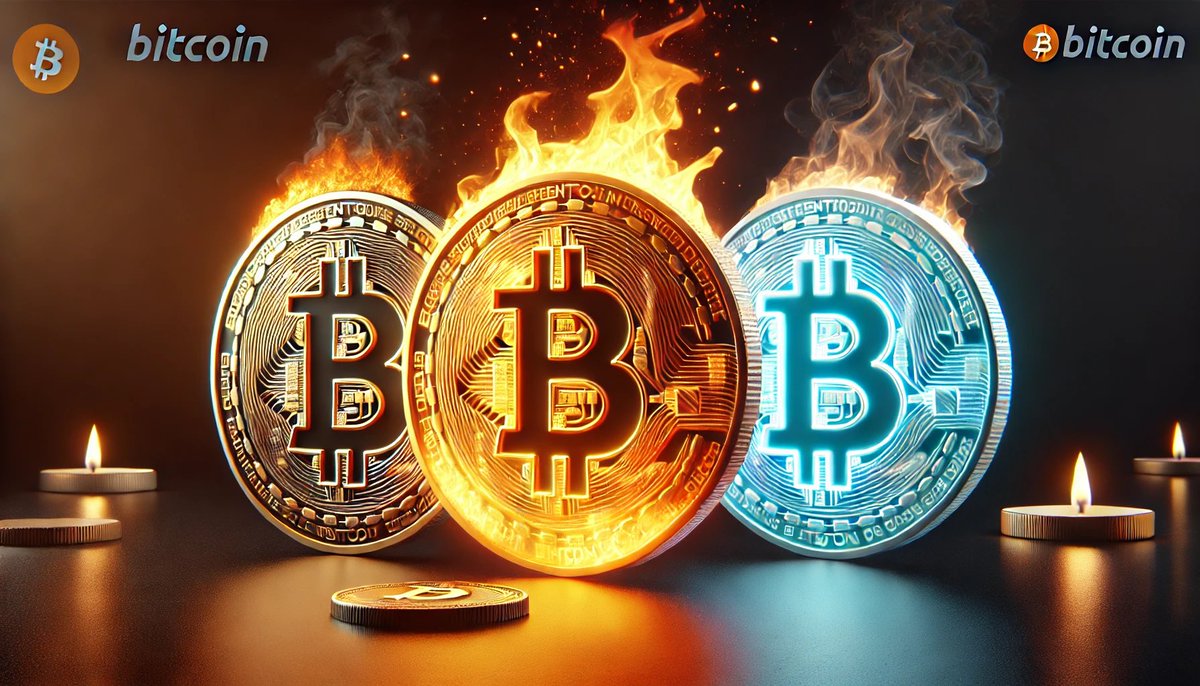 MrBlockStreet's tweet photo. The Bitcoin Trifecta
Bitcoin: The Hardest Money on Earth
Bitcoin on Solana: #TheBurningBitcoin
Bitcoin on Base: #TheBlueBitcoin