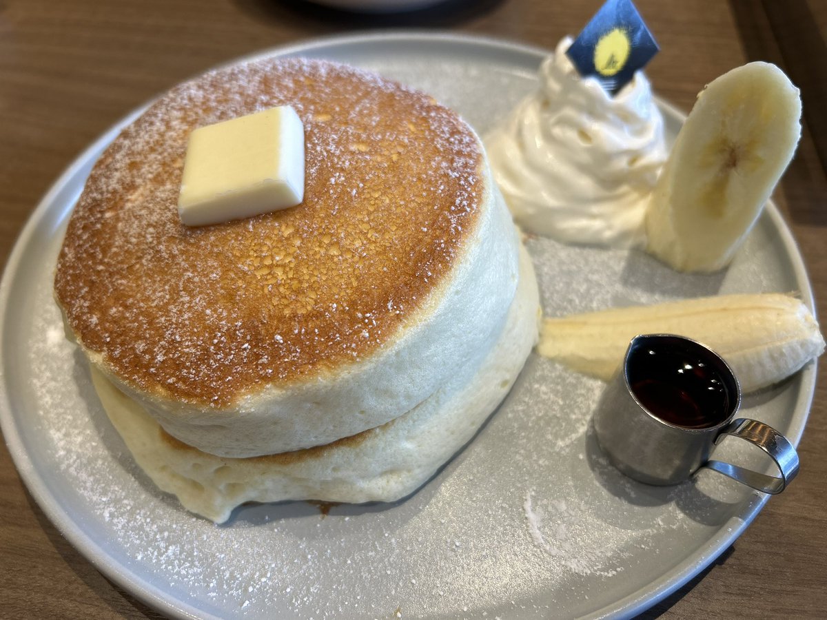 ゆめタウン佐賀内のカフェルクス
パンケーキ