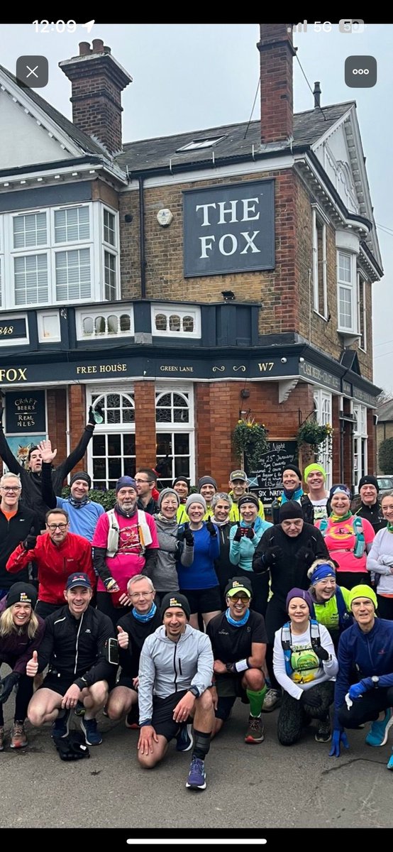 NickSpellman's tweet photo. Training run out on by ‘We Run Ealing’ in preparation for the #QueenoftheSuburbs ultra at end of March. Felt tired today but pushed on. It’s so nice being part of a community of runners and feel lucky that Ealing has so many routes.

#running #ukrunchat #runnerbliss https://t.co/JHJBnwsSRU