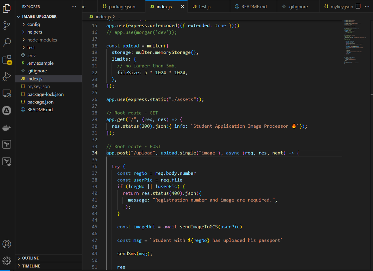 2025 Project: Developed a web application that allows users to upload images to Google Cloud Storage (GCS) and retrieve public URLs. The app integrates SMS notifications and uses Google Cloud services for scalable, secure image storage.
#DevOps #GoogleCloud #WebDev