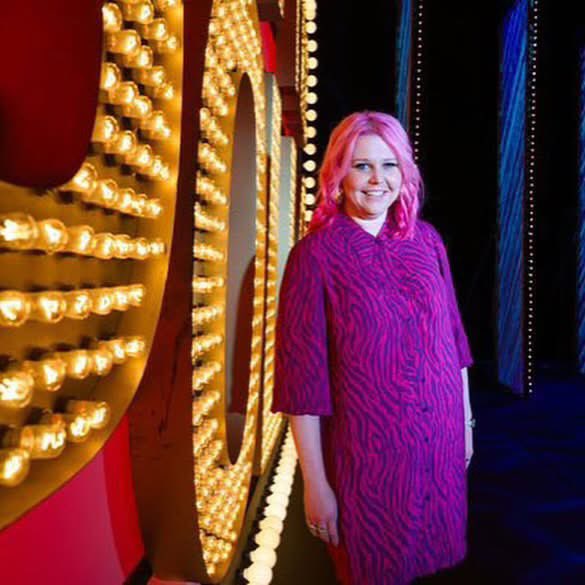 That there #Northfield lass <a href="/LinzSantoro/">Lindsey Santoro</a> is all over the shop. You can catch her looking fabulous and being hilarious on Live at the Apollo this Tuesday (21st January) at 9.45pm on BBC 2 🩷
