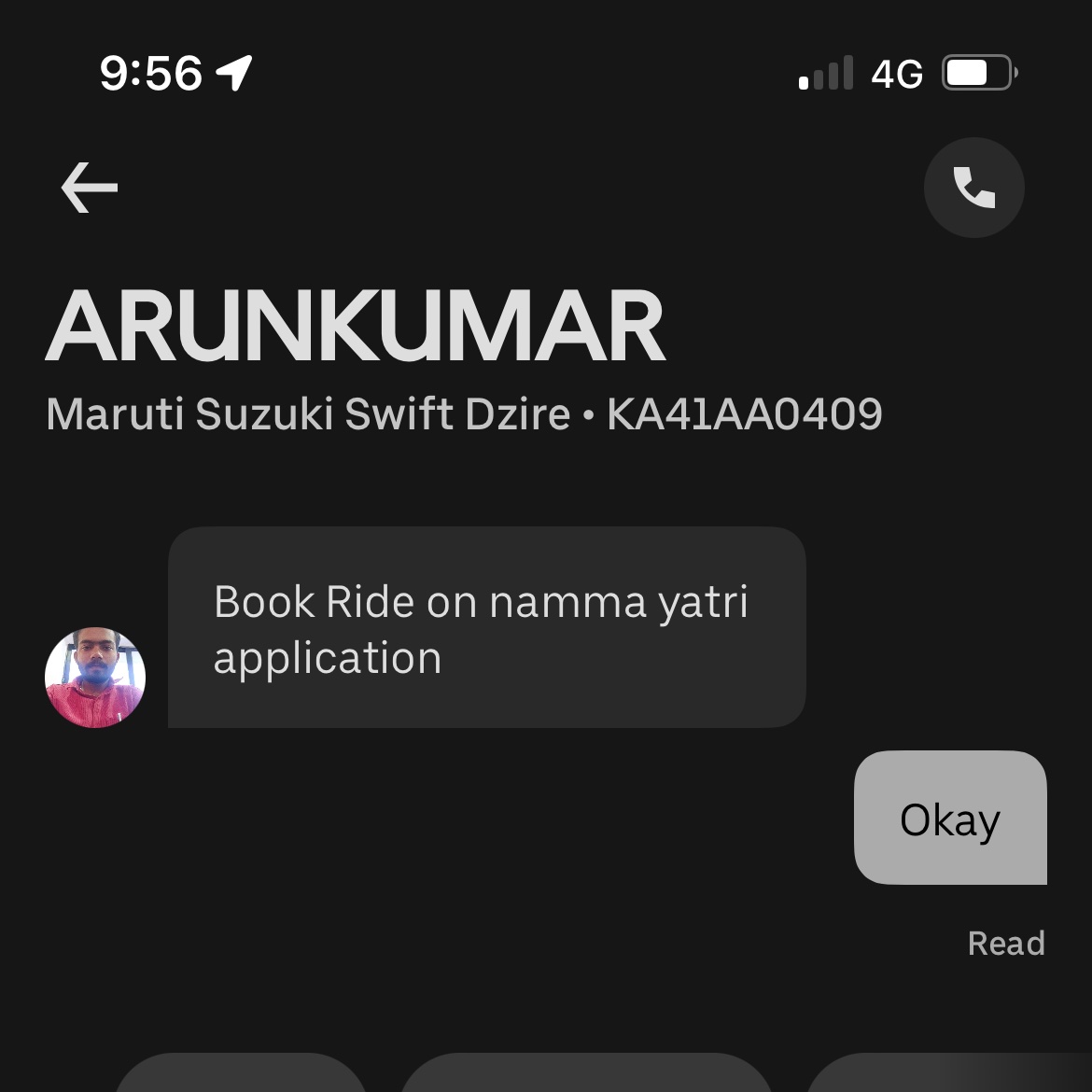 The things I do to gtfo of Sarjapur.

PS: As someone who worked at Uber it physically hurt.
