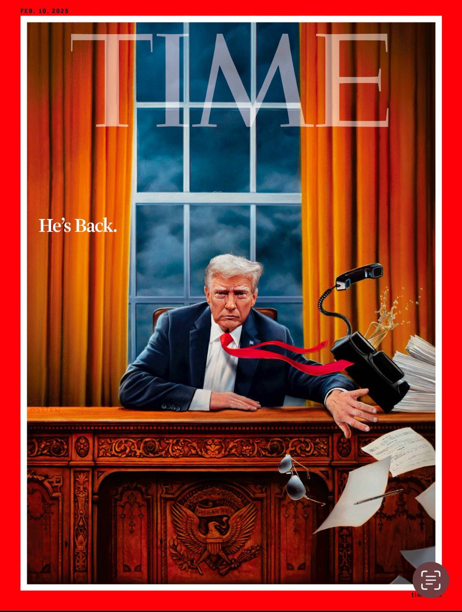 The new cover of Time magazine.

I can’t believe he’s going to be the president tomorrow. God help us.