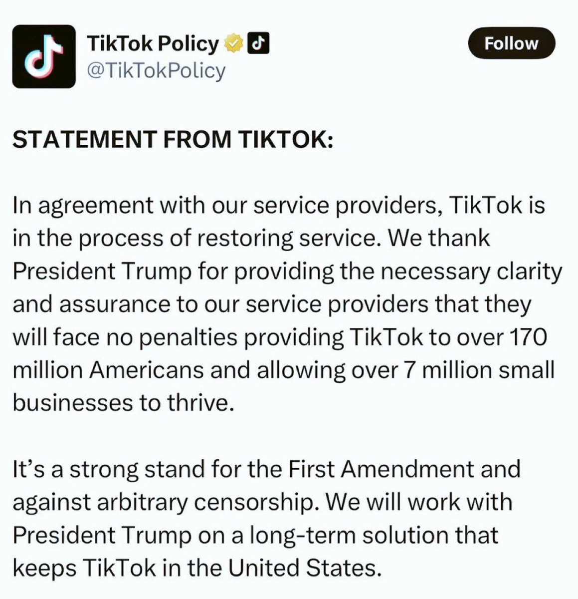 SaycheeseDGTL's tweet image. TikTok is back!