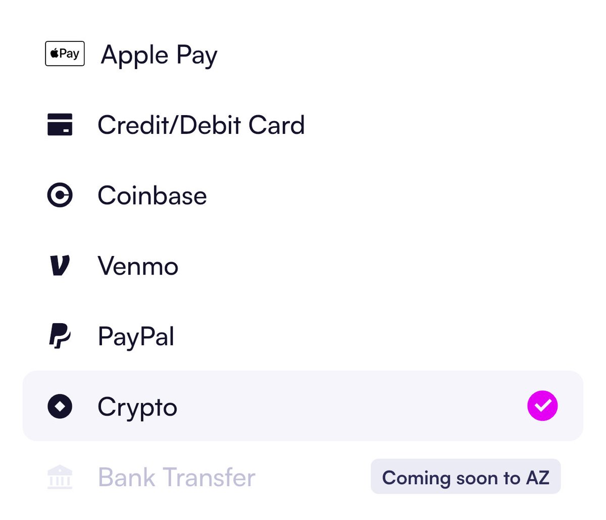 How to buy new Trump crypto coin 

Get Moonshot link: 
moonshot.money/?ref=vHvdVYRZIV

Deposit money with following options:

Buy $TRUMP!: