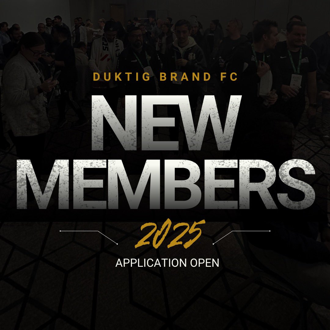 The 2025 Duktig Brand FC Application is live! 📝⚽️💭

Apply here 👉 docs.google.com/forms/d/e/1FAI…