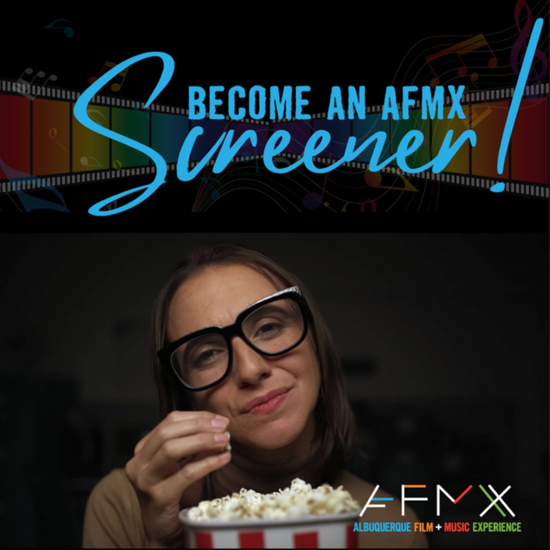 🍿 The AFMX is recruiting volunteers, filmmakers, and cinephiles for their 2025 film screening team. Last year, film screener volunteers viewed over 200 films worldwide!

🔗 oneabqvolunteers.com/need/detail/?n…

#Albuquerque #OneAlbuquerque #AFMXNM #NMFilm
