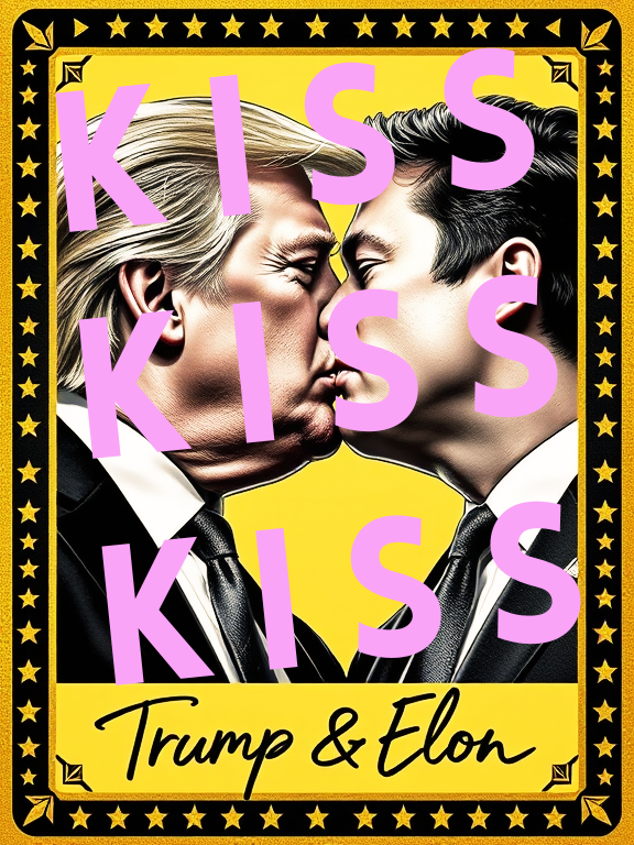 ElonKISSTrump's tweet photo. @realDonaldTrump It's almost inauguration day. The question is, will they $KISS today? https://t.co/sepDyzvAzu