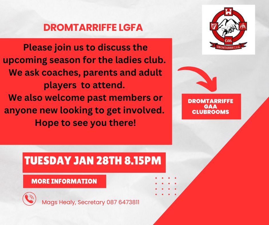 Dromtarriffe LGFA (@dromtariffelgfa) on Twitter photo 