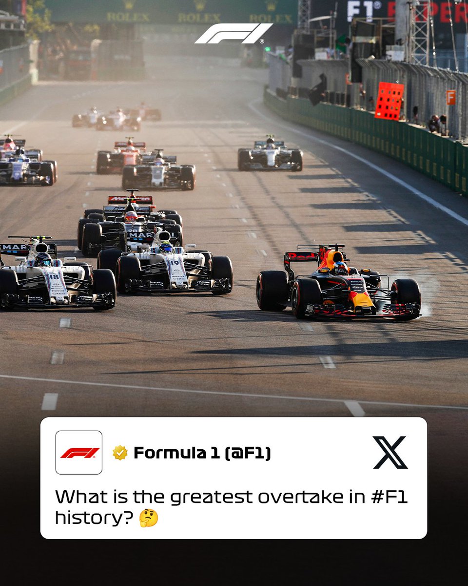 Formula 1 tweet media