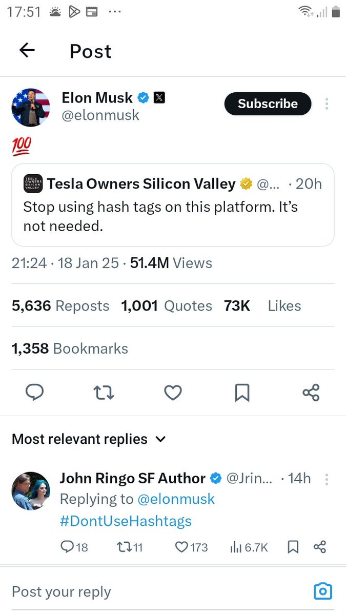 Apparently the proprietor wants us to stop using hashtags.

You know what to do.

#HashTags