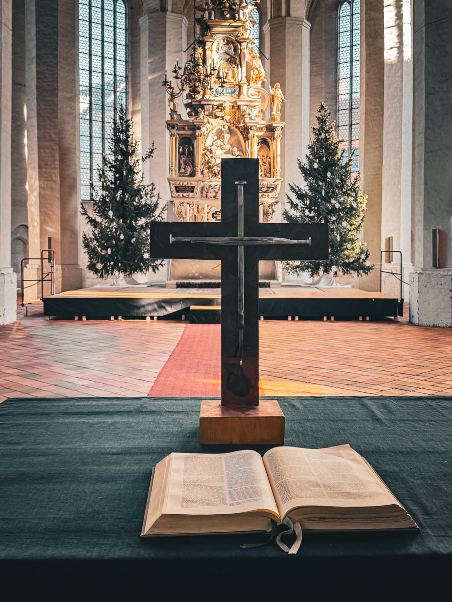Not much survived the destruction of WWII, but there are traces here and there. Since 2015, the church belongs to the Community of the Cross of Nails, and prominently displays it's cross of nails.