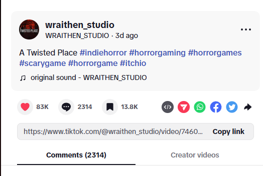 Wraithen Studio tweet media