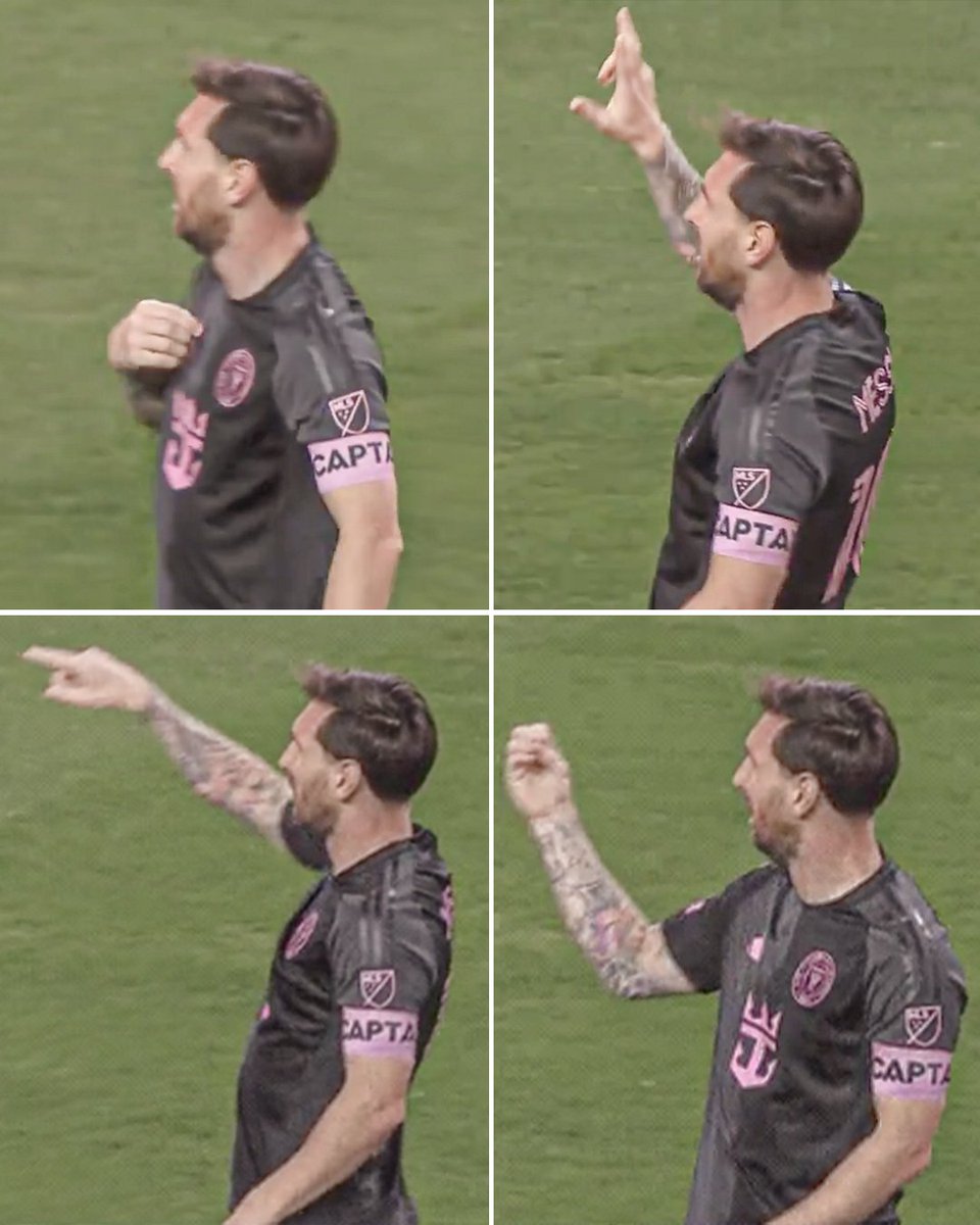 Lionel Messi appeared to gesture to the Club América fans that Argentina has three World Cups compared to Mexico's 0 after he scored for Inter Miami 👀🇦🇷