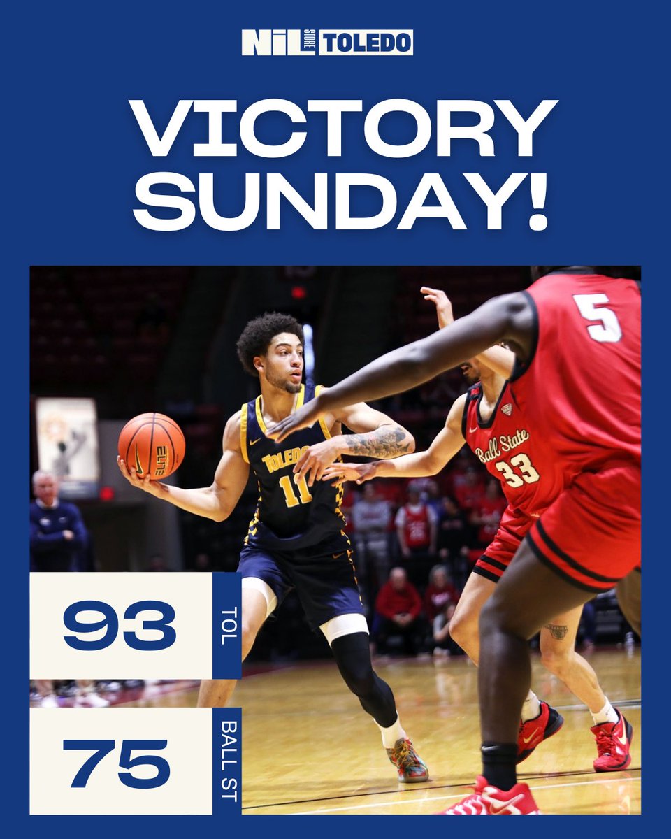 Toledo NIL Store (@toledonilstore) on Twitter photo Celebrating two wins today!
80-65 against Ohio University <a href="/ToledoWBB/">Toledo Women's Basketball</a>
90-75 against Ball State <a href="/Toledo_MBB/">Toledo Men's Basketball</a>
#toledombb #toledowbb #utbasketball #toledorockets Celebrating two wins today!
80-65 against Ohio University <a href="/ToledoWBB/">Toledo Women's Basketball</a>
90-75 against Ball State <a href="/Toledo_MBB/">Toledo Men's Basketball</a>
#toledombb #toledowbb #utbasketball #toledorockets