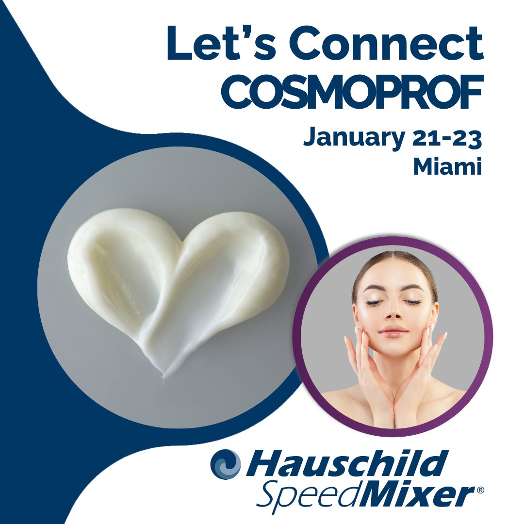 speedmixing's tweet photo. We are looking forward to connecting at Cosmoprof North America 1/21-23 - the foremost B2B trade show for the cosmetic industry! Visit us at the event to experience our state-of-the-art mixer machines designed to meet the highest industry standards.

#cosmoprof #beauty #cosmetics https://t.co/KssGNClA7Z