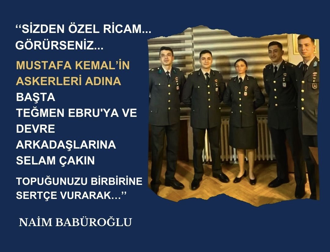 Boğazlıyan Kaymakamı’ndan Teğmen Ebru’ya…
sozcu.com.tr/bogazliyan-kay…