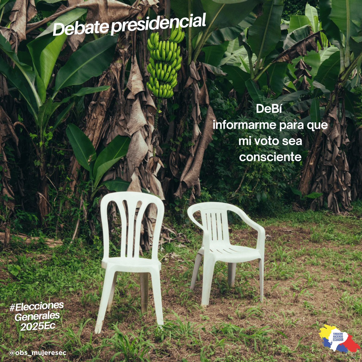 ❌DeBÍ … VeRsióN Campaña: Mi VoTo eS CoNscIeNTe 

❌DeBí VeR eL DeBatE VIcEPrEsiDeNciAl 

❌DeBí lEer loS pLaNeS De gObiERno dE loS CanDiDAtOs 

❌DeBí InFoRmArMe pArA qUe Mi vOTo sEA CoNsCieNtE