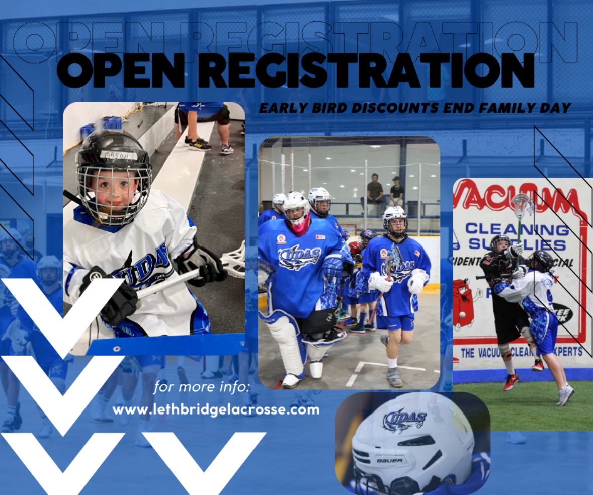 Early Bird pricing ends Family Day! Visit lethbridgelacrosse.com

<a href="/AlbertaLacrosse/">Alberta Lacrosse</a> <a href="/SALA_LAX/">S.A.L.A</a>