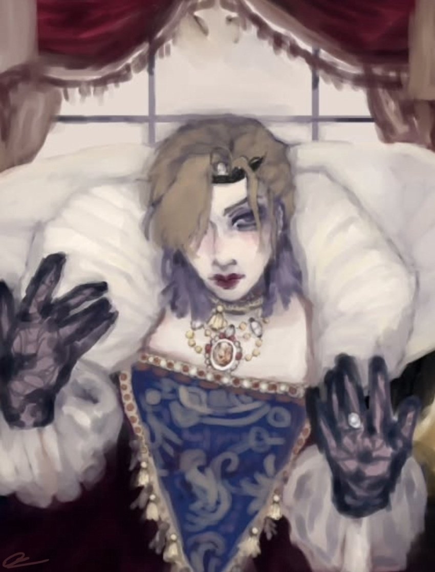 Another twst vkei post whoopsies!! This drawing is kinda old and i did it on a mouse so I do apologize for the bad quality (^^;

#vkei #twistedwonderland #twstファンアート #viltwst #vilschoenheit #Kaya