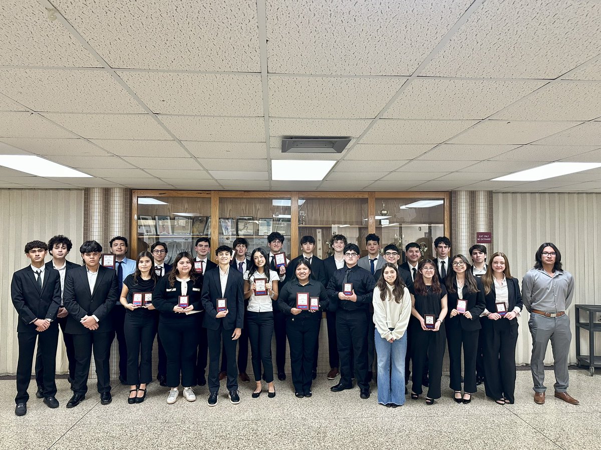 Congratulations to all students who participated in the 2025 Regional Leadership Conference! Next stop, SLC! <a href="/Pride_Mustangs/">Pedro Alvarez, Jr.</a> <a href="/McAllenISDCTE/">McAllen ISD CTE</a>