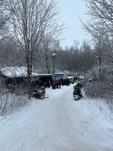 Thanks everyone for supporting another successful Hot Dog day. Money will be used towards a second warm up shelter at another Tee on the trail.