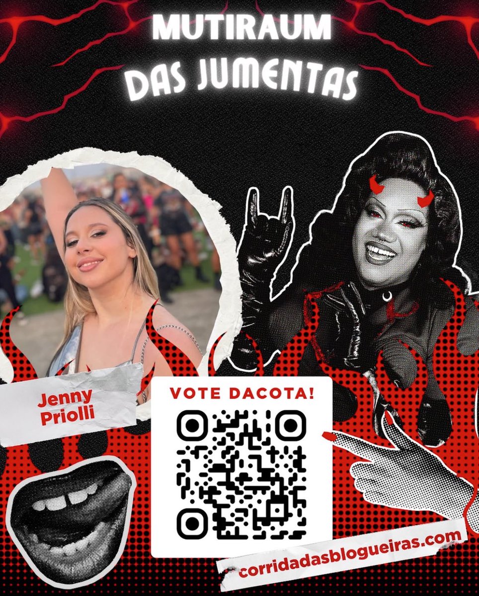 jennypcharts's tweet photo. .@jennyprioli is promoting the “Mutirão das Jumentas” along with @ADaCotaMonteiro. #DACOEBOM
Vote for DaCota to win the hot glue crown here: https://t.co/iT7aGIyyqG https://t.co/kv5ZcqSoPP