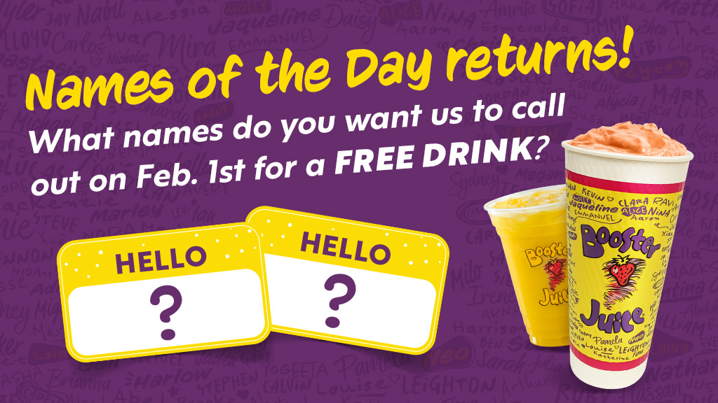 Booster Juice tweet media