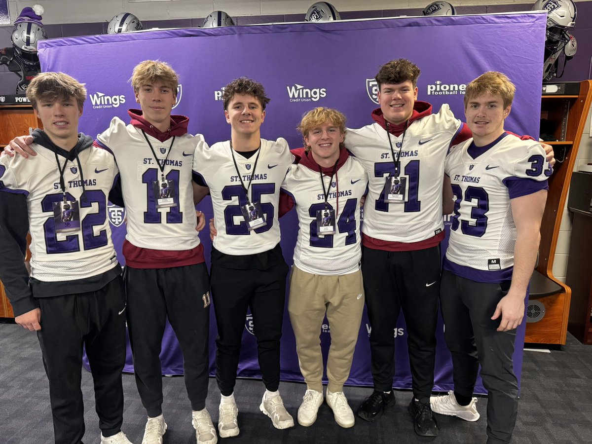 Gavin_Elmquist7's tweet image. Thank you @UST_Football and @kuchinski8 for having me and my teammates for a junior day! Hope to be back in the spring
@Crimsonfootball @Coach_Caruso @CoachTrot @_CoachWarner