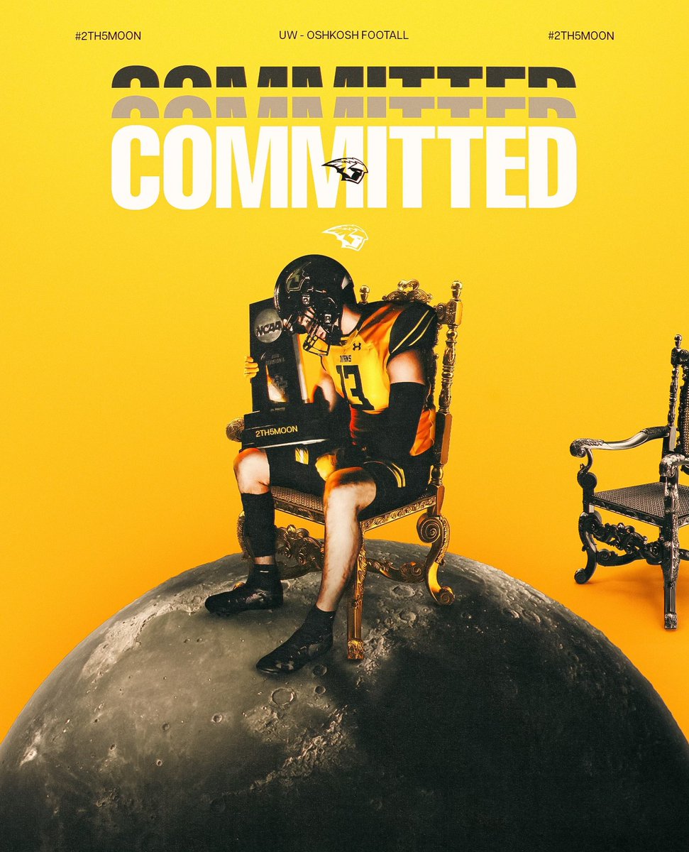 Very blessed to announce my commitment to UW-Oshkosh 💛🖤<a href="/Coach_Worsell/">Rich Worsell</a>