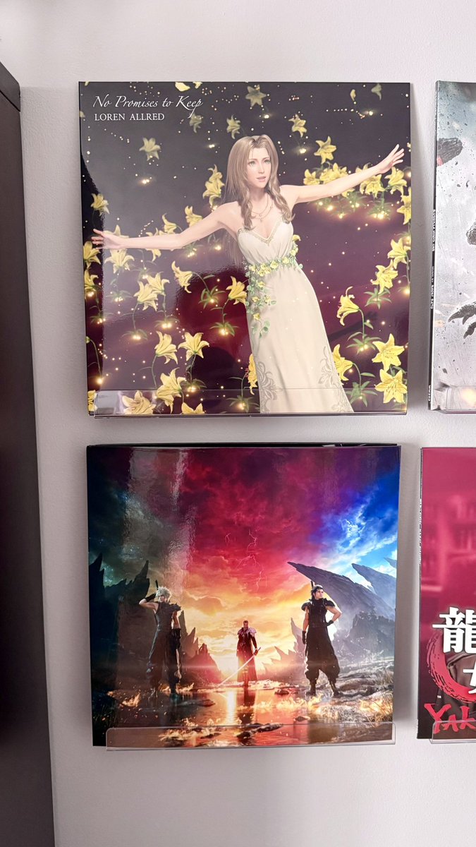 Enjoyed an incredible (and emotional) performance at the Final Fantasy VII Rebirth world tour last night. Picked up a “No Promises to Keep” LP too! After not being able to make the FFVII Remake tour, glad we got to make up for it with Rebirth.