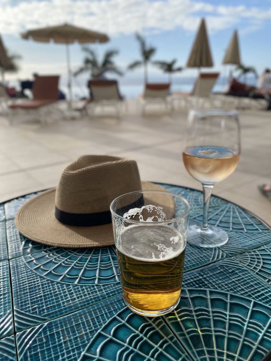 Traded 🍰for 🍻🍷and winter sun!  Happy Sunday everyone