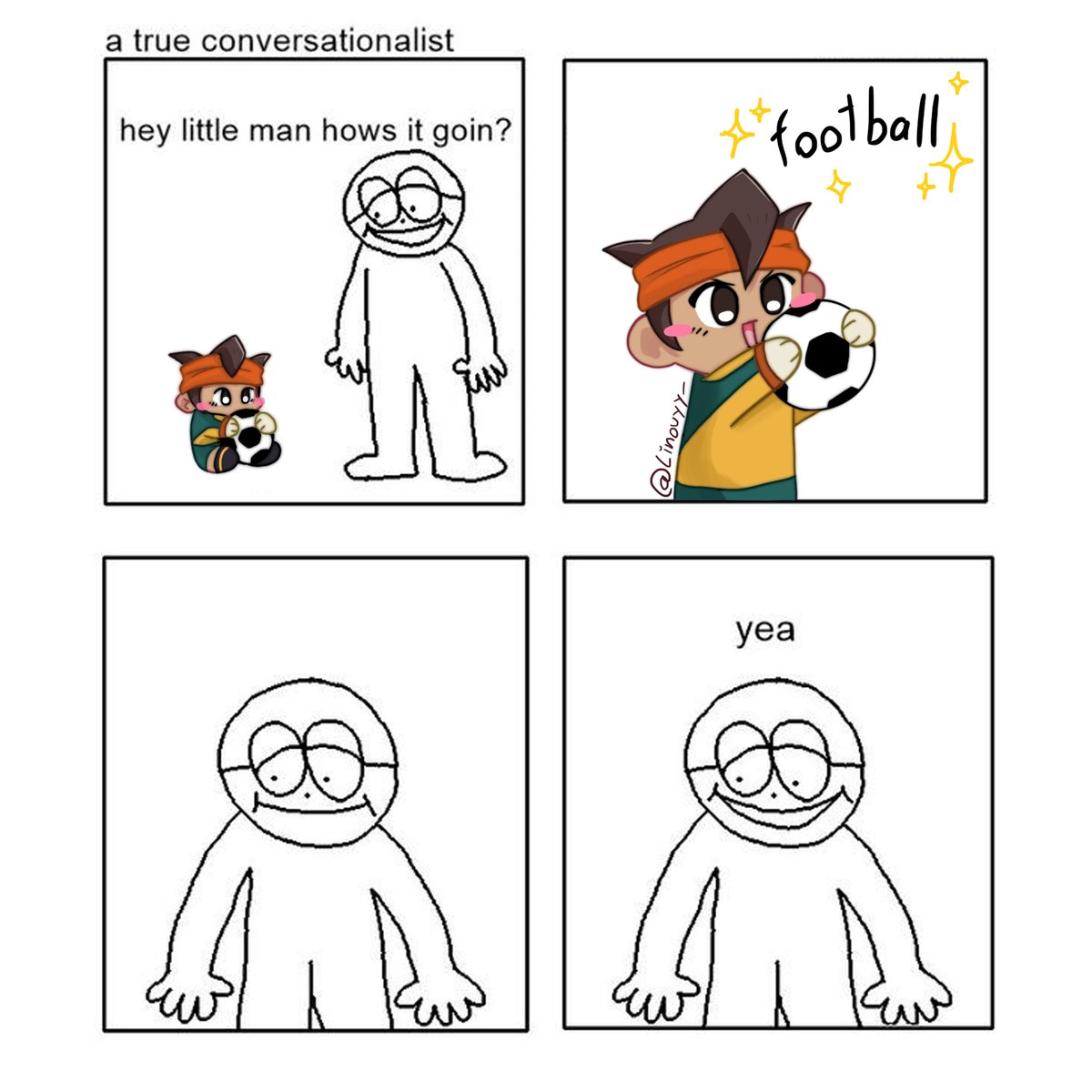 We love u little man
 #イナズマイレブン #InazumaEleven