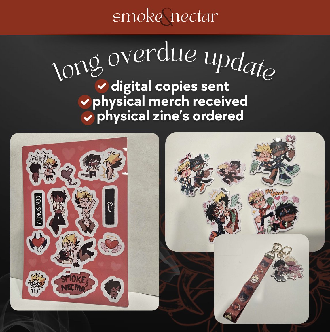 smoke & nectar @ PROCESSING MIS-SHIPMENTS tweet media