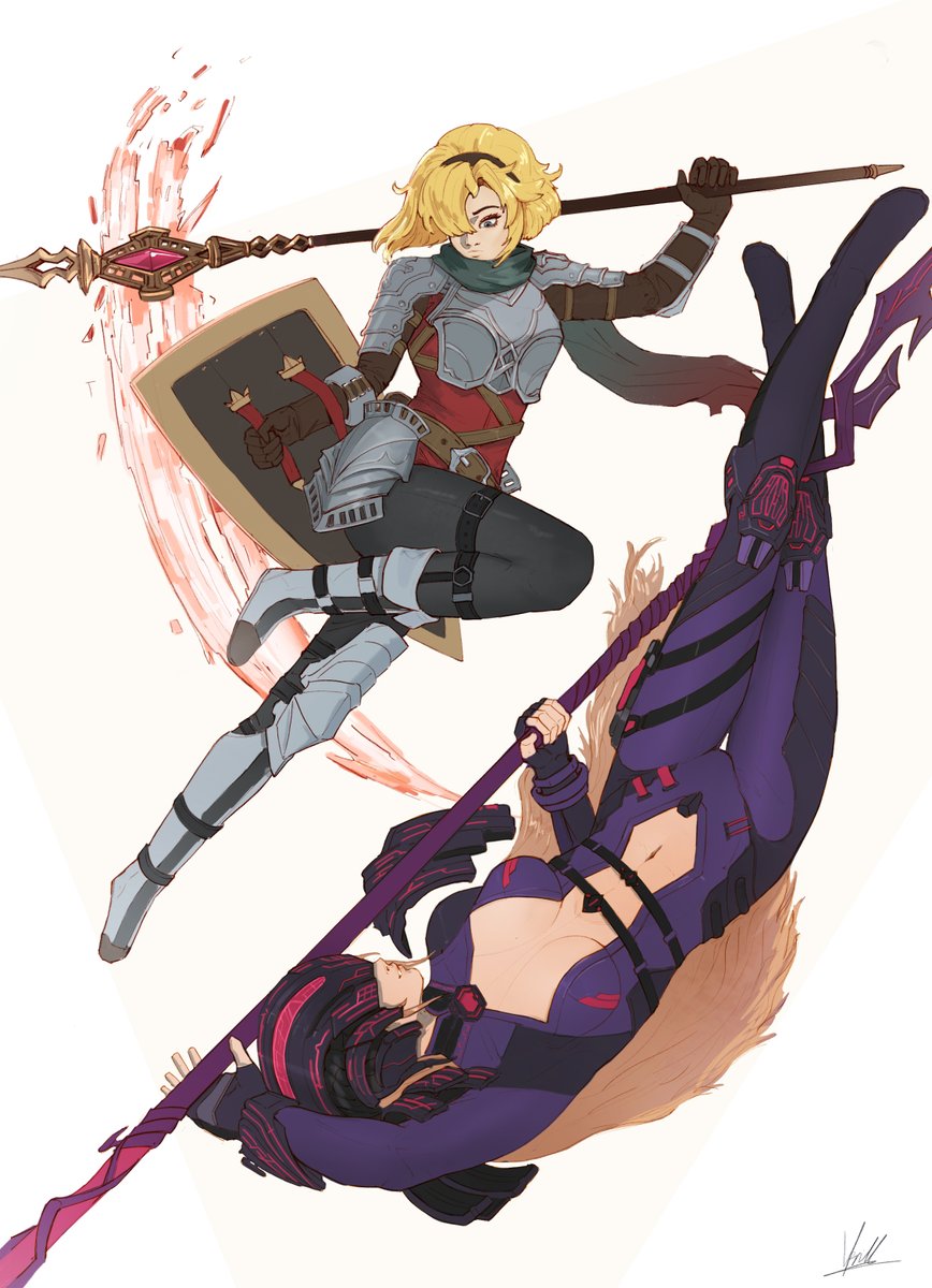 ''In the end has it be this way, Cammie?"  
Tried something new and fun today, I kinda like this one. I`m going to the basement of experiments, will be back if something cool cooks up  

 [#가디언테일즈 #守望傳說 #ガーディアンテイルズ #GuardianTales]