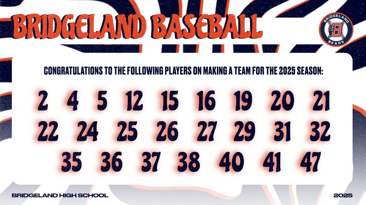 Bridgeland Baseball (@bridgelandbsb) on Twitter photo 