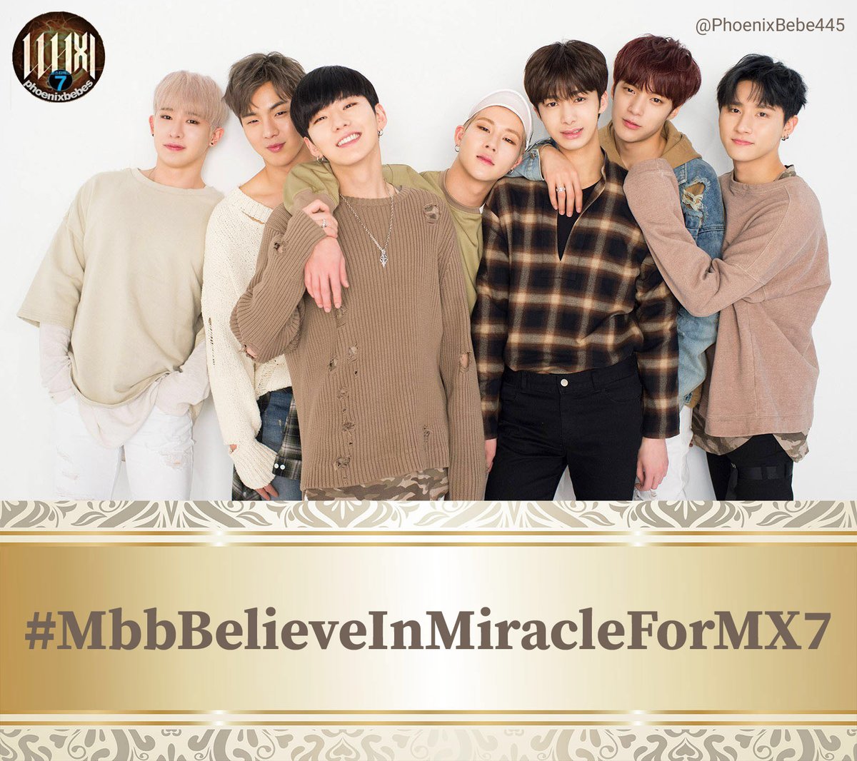 PhoenixBebe445's tweet photo. 📢 New hashtag are already here

We still continue to believe in miracles. Throughout all the years that we have been fighting, we have not lost faith and hope for the reunification of МХ7. They are our happiness ✊

#MbbBelieveInMiracleForMX7
@OfficialMonstaX @official__wonho https://t.co/p0KFcJDEgC