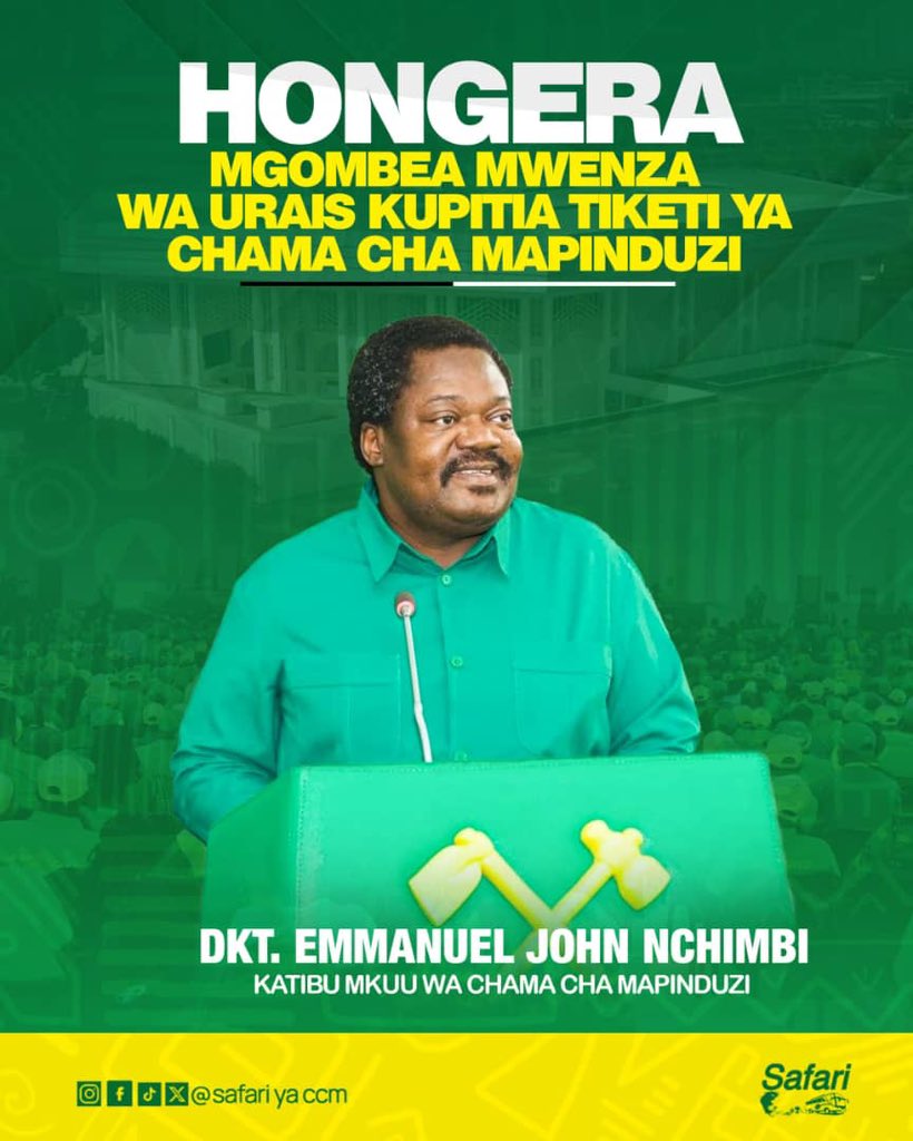 ANDREW HAULE (@andrewhaule2020) on Twitter photo Kwa busara ,Hekima ,utulivu tupilia mbali ukongwe katika siasa ,Naam tupo mbele ya muda
<a href="/SuluhuSamia/">Samia Suluhu</a>
<a href="/KassimMajaliwa_/">Kassim Majaliwa Majaliwa</a>
<a href="/TuliaAckson/">Dr. Tulia Ackson</a> Kwa busara ,Hekima ,utulivu tupilia mbali ukongwe katika siasa ,Naam tupo mbele ya muda
<a href="/SuluhuSamia/">Samia Suluhu</a>
<a href="/KassimMajaliwa_/">Kassim Majaliwa Majaliwa</a>
<a href="/TuliaAckson/">Dr. Tulia Ackson</a>