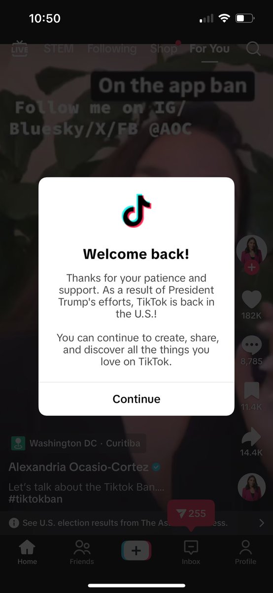 parkergetajob's tweet photo. Thank you Joe Biden for bringing TikTok back to its 170 million users in the U.S. https://t.co/zjPkEdx4Zl