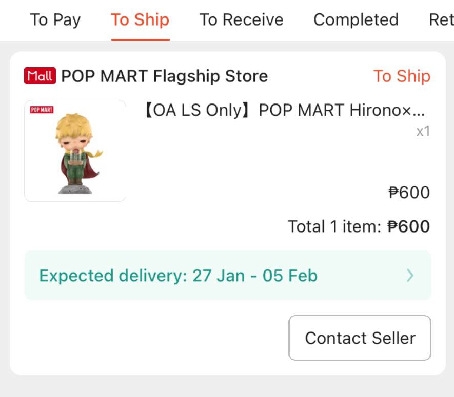 impulsively ordered an 'OA LS' hirono listing on the orange app, i should be fine right😭