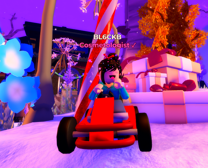Let's congratulate BL6CKB on being this week's Stylist, as they have submitted an outstanding outfit following the theme announced: Disney Princess. If you are interested in participating, join our communications server! discord.gg/makisalon #ROBLOX #robloxoutfit #makisalon