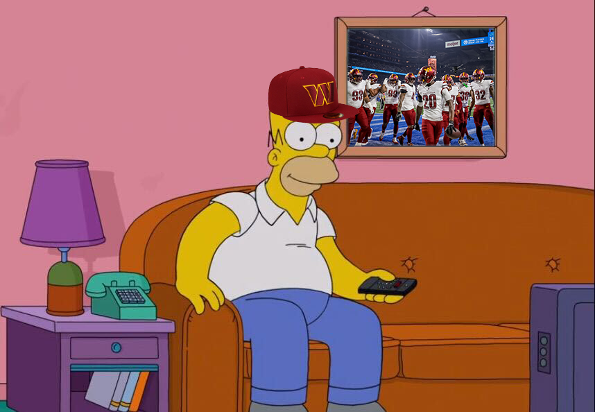 Commanders's tweet photo. time to watch some football 👀 https://t.co/EqnYn6pUqk