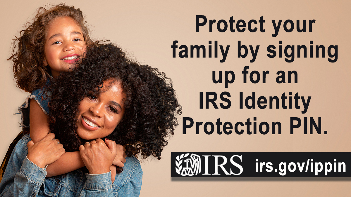 IRStaxsecurity's tweet photo. The #IRS reminds you to take steps now to make tax filing easier and safer by signing up for an Identity Protection PIN. Get started: https://t.co/XVFACkG9ot https://t.co/RHLafqAGdi