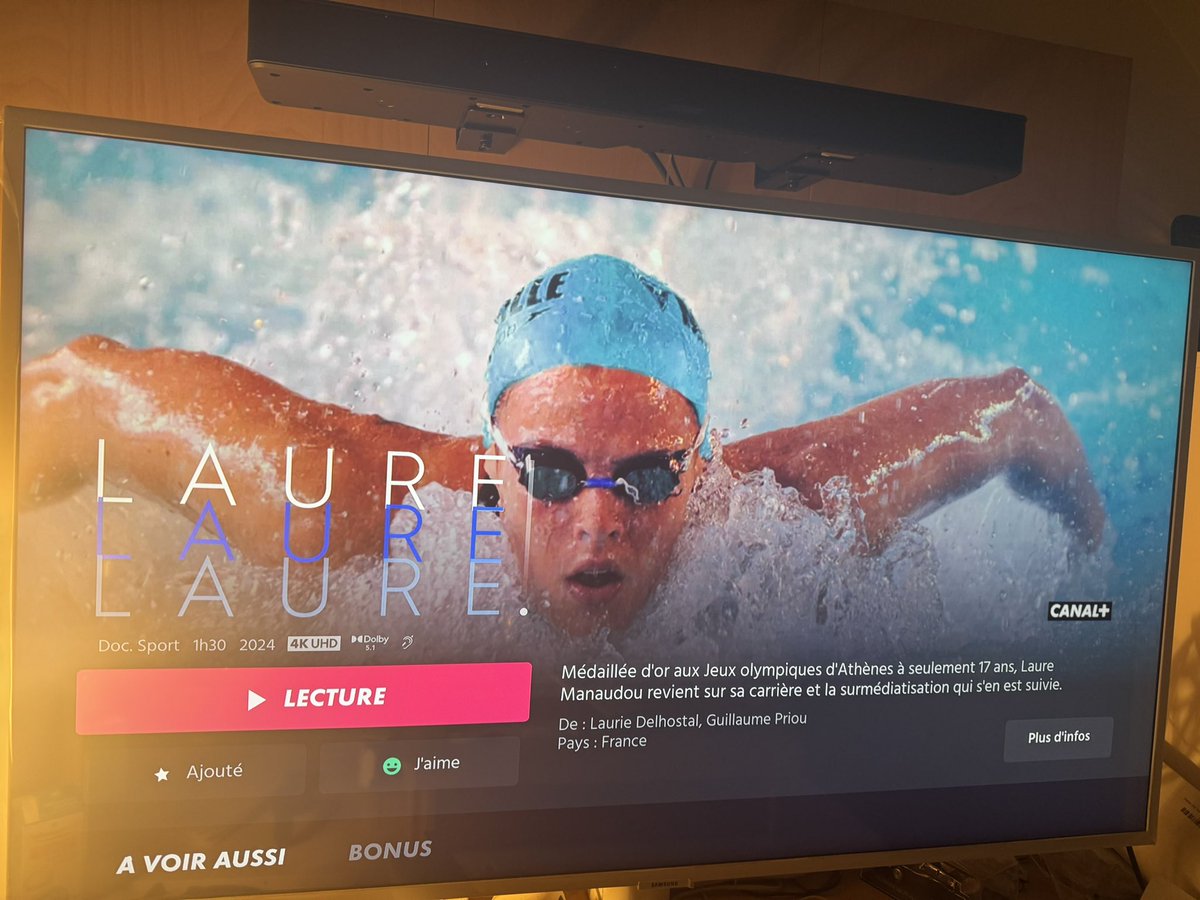 Le documentaire #LaureLaureLaure est un must. La réussite de début 2025. Beaucoup de sincérité. Bravo <a href="/ldelhostal/">Laurie Delhostal</a>  et <a href="/GuillaumePriou/">Guillaume Priou</a>. 🙏🏻 
<a href="/isalange/">Isabelle Langé</a> pour votre émotion et le mea culpa qui l’accompagne. Il y a des journalistes brillants et élégants en 🇫🇷 et tant mieux <a href="/canalplus/">CANAL+</a>