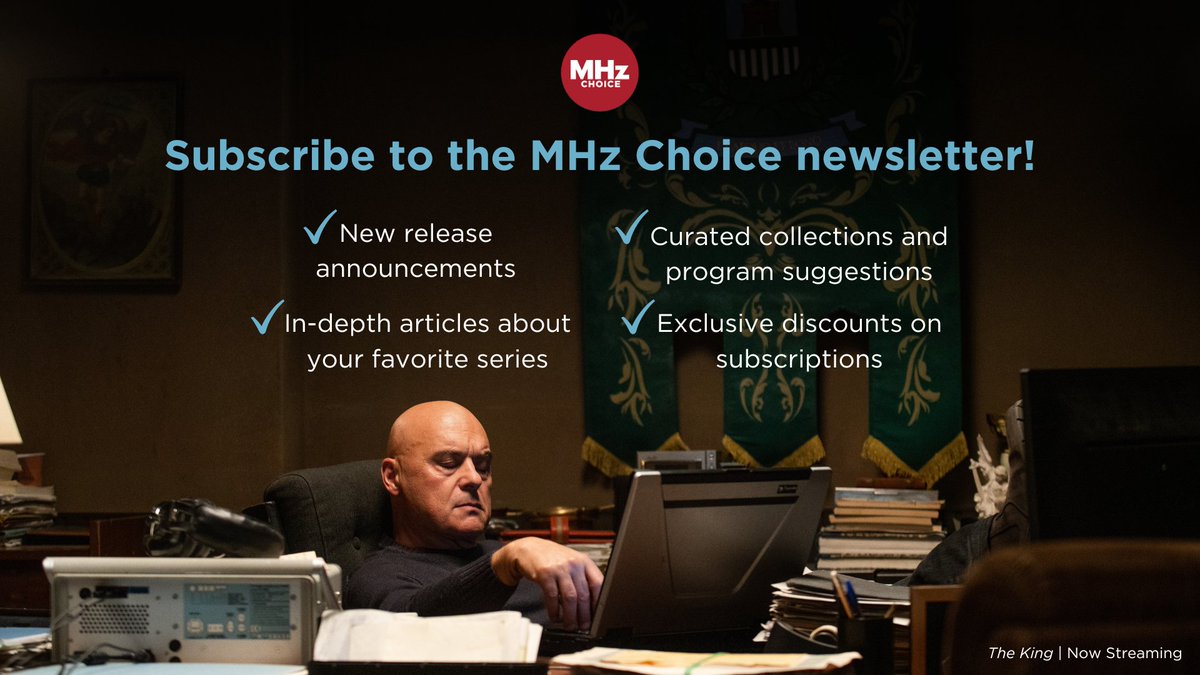 MHzChoice's tweet image. Social media is constantly changing! So if you want to be 100% sure you get MHz Choice updates directly from us, sign up for our newsletter: links.mhzchoice.com/4gVyQFR